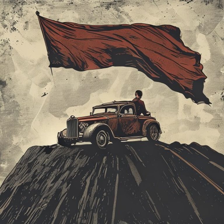 捨不得放下『我們』那面旗,就錯過了下車的時機。